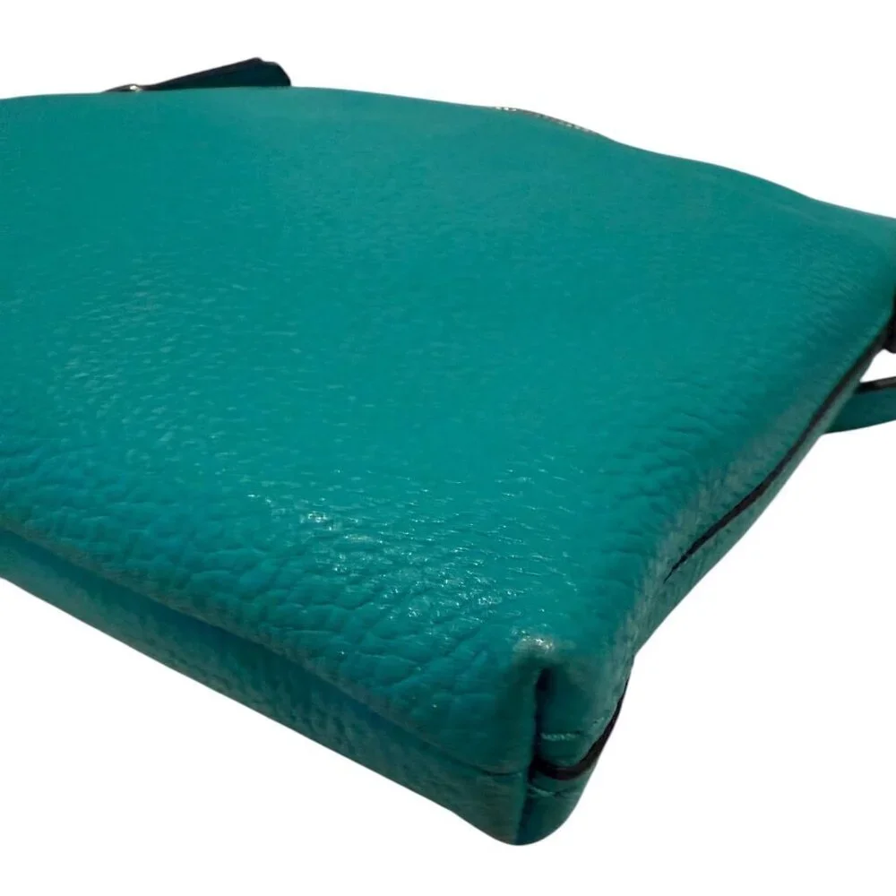 Kate Spade Women's Polly Crossbody Bag Turquoise Logo Pockets